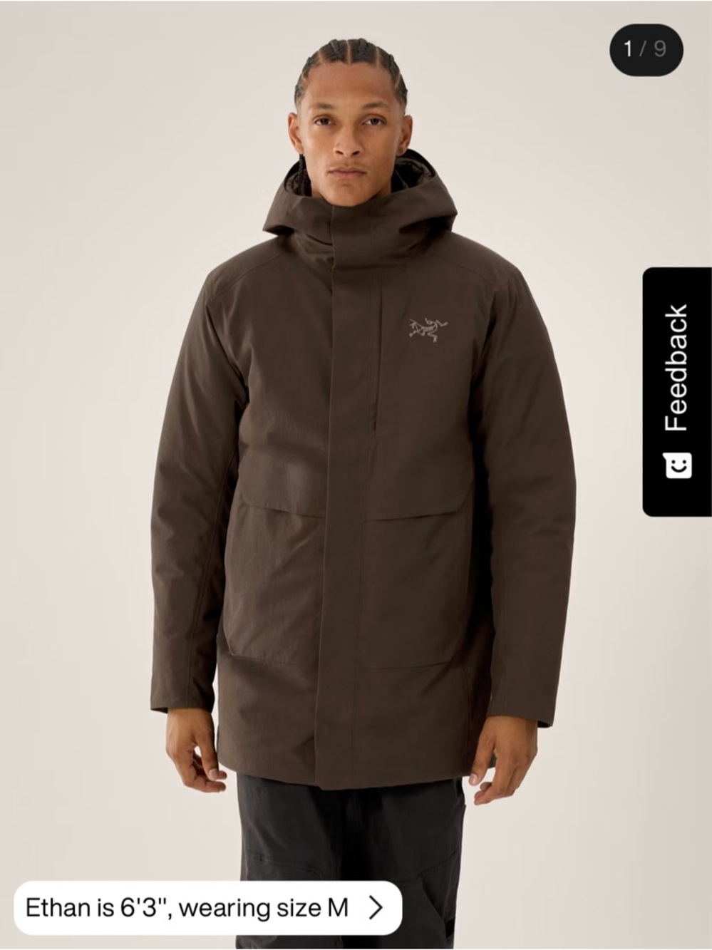 Arc'teryx Men's Therme Down Parka in Navy